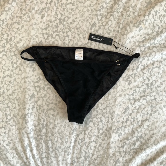 Lounge Bold Mesh Bra and Panties Set - Picture 5 of 6